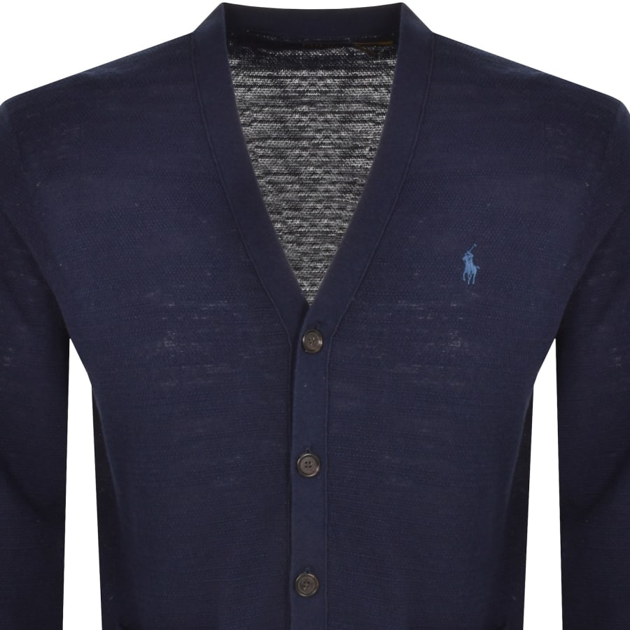 Ralph Lauren Knit Cardigan Navy Mainline Menswear